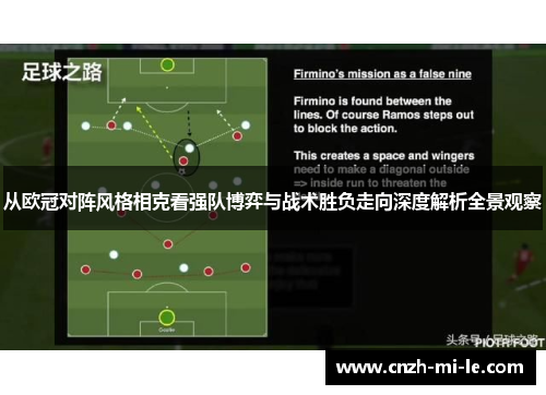 从欧冠对阵风格相克看强队博弈与战术胜负走向深度解析全景观察 从欧冠对阵风格相克看强队博弈与战术胜负走向深度解析全景观察
